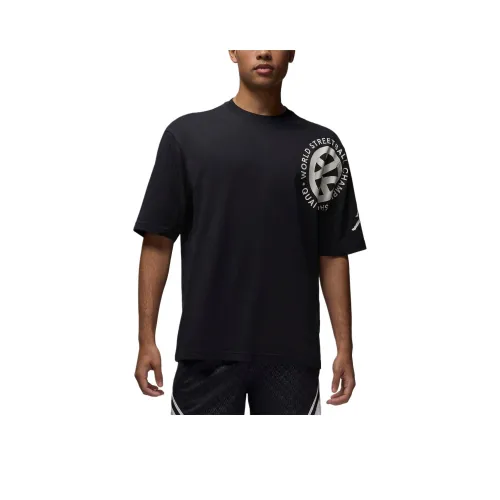 Джордан T Рубашка Мужская Черная Холст