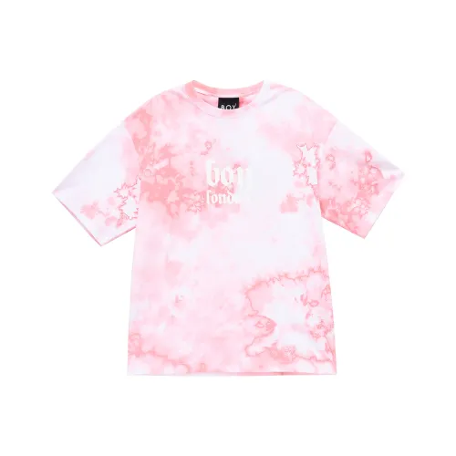 BOY LONDON Розовая унисекс футболка