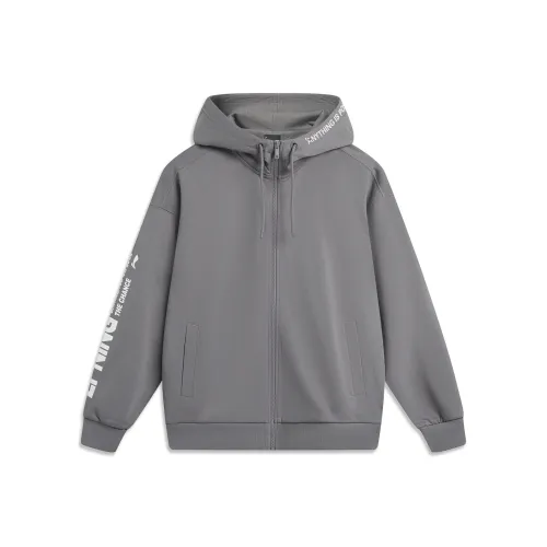 LINING Sports Life Collection Дымчатый Чернильно-серый Унисекс Толстовки