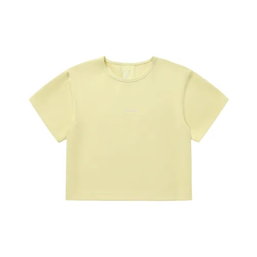 Skechers Yazhuan Series T-Shirt Унисекс Light Серый Желтый
