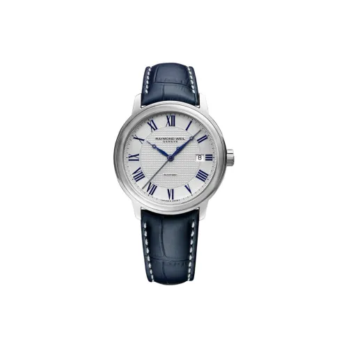 Raymond Weil Автоматический Механический Механизм Мужские Часы 39,5 мм Серебряный
