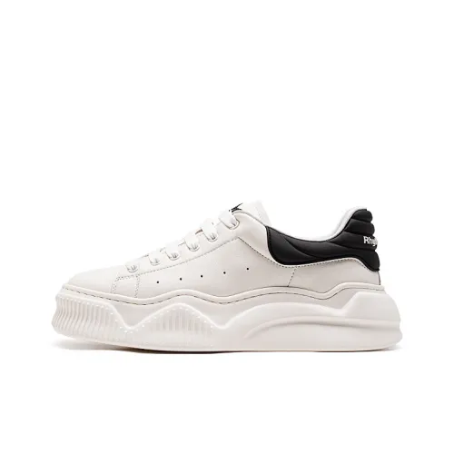 RHYTHM OF JOY Низкий топ Скейтборд Кроссовки Мужские Белый Черный