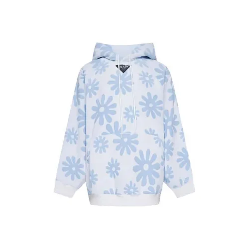 PRADA Синий Мужской Свитшот