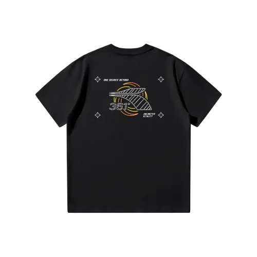 361° T-Shirt Унисекс Супер Черный