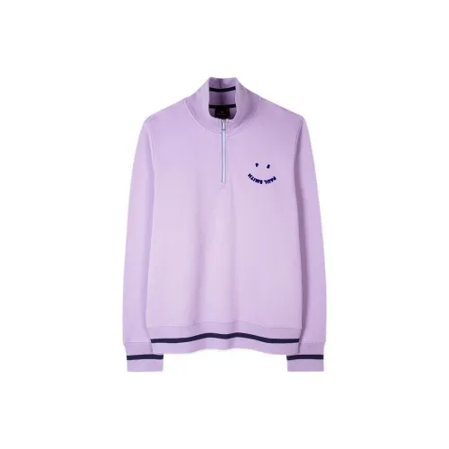 Paul Smith Paul Smith Smiley Series Светло-фиолетовый Мужской Свитшот