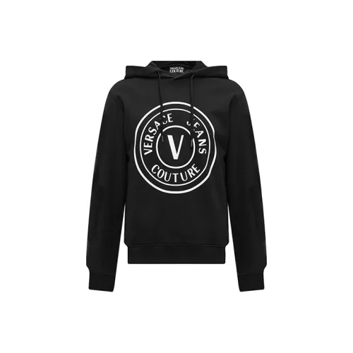 VERSACE JEANS COUTURE Черные Мужские Свитшоты