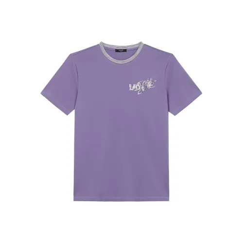 LIU·JO UOMO Короткий рукав T-рубашки Мужской фиолетовый