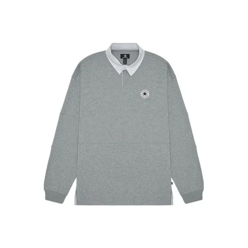 Converse All Star Свитшот Мужской Серый