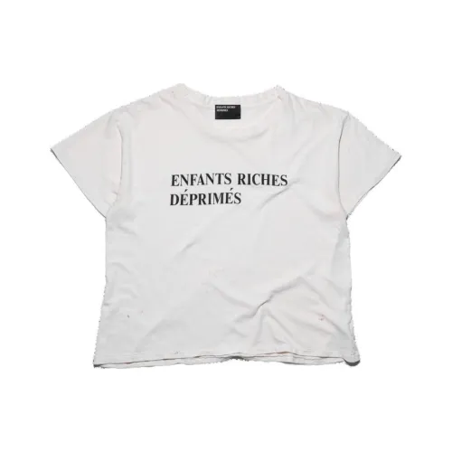 ENFANTS RICHES DEPRIMES Пыльно-белый Мужская футболка с коротким рукавом