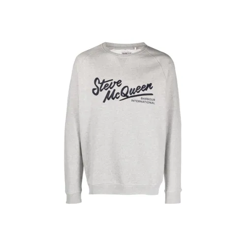 BARBOUR Серый Мужской Свитшот