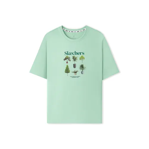 Skechers Sportlife SS25 T-Shirt Унисекс Светло-зеленый