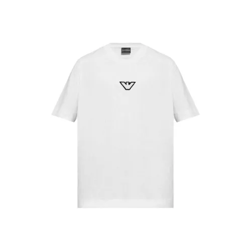 EMPORIO ARMANI SS24 T Рубашка Мужская Белая