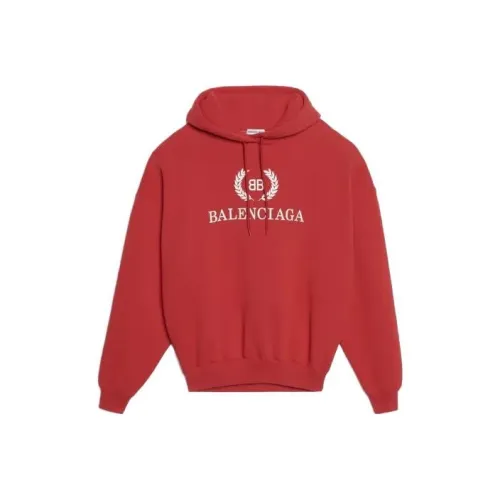 Balenciaga Red Men's Sweatshirts Баленсиага Красный Мужские Толстовки
