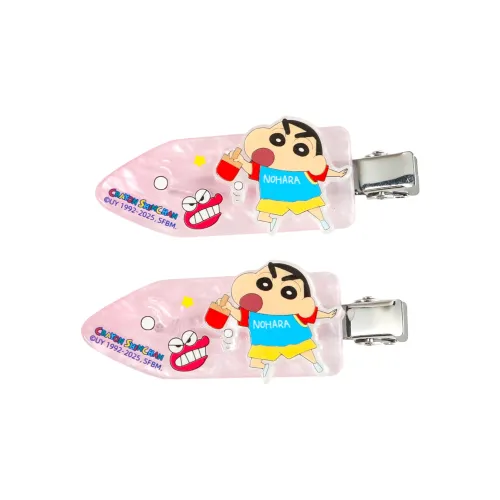 Crayon Shinchan Акриловые заколки для волос Унисекс