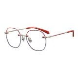 Красный металлический