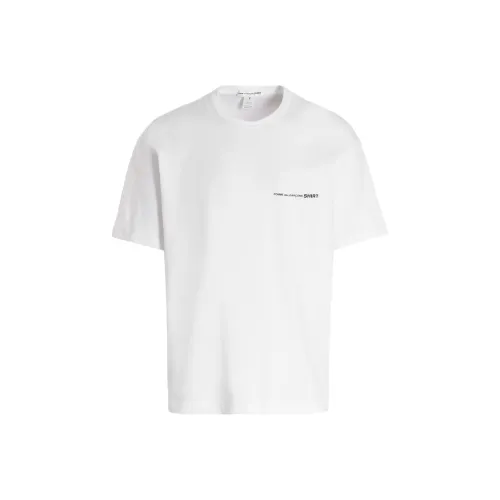 COMME DES GARCONS SHIRT Белая Мужская T-Рубашка