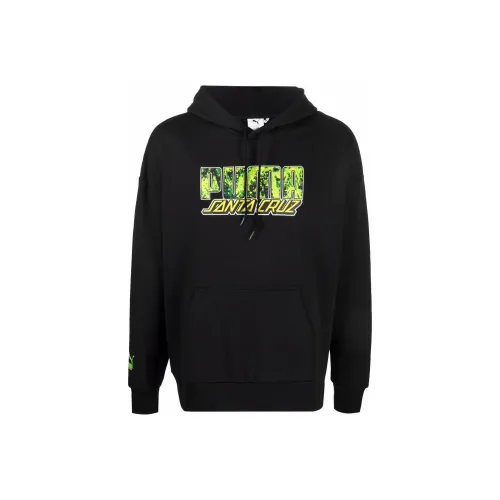 PUMA Santa Черный Мужской Свитшот