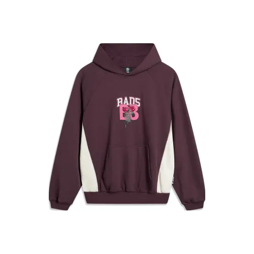 LINING Толстовка Унисекс Deep Purple Red