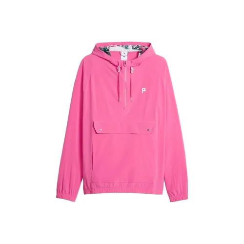 PUMA Anorak Palm Tree Crew Homme Толстовка Мужской Enchanting Розовый