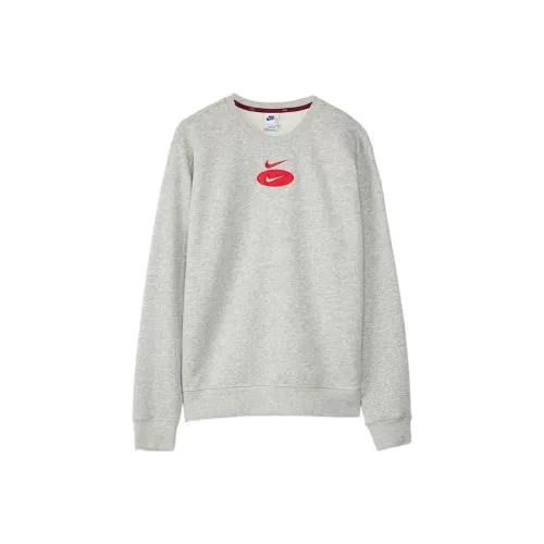 Nike Серый Мужской Свитшот