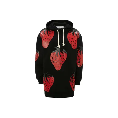 JW Anderson Черный Унисекс Свитшоты