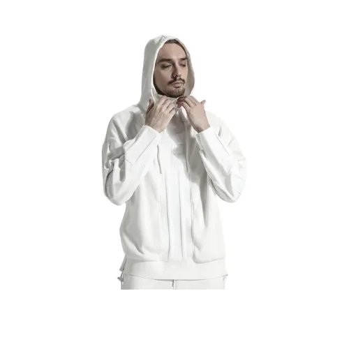 NORVINCY Hip Hop Relaxed Casual Outerwear Solid Color Sweatshirt Unisex NORVINCY Hip Hop Relaxed Повседневный Outerwear Однотонный Толстовка Унисекс