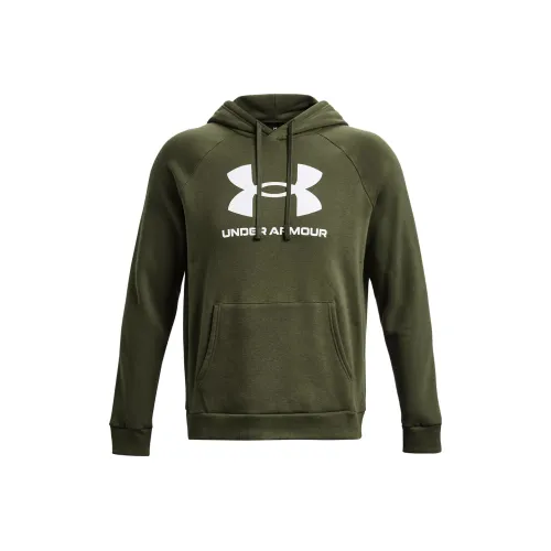 Under Armour Rival Fleece Зеленый Мужской Свитшот