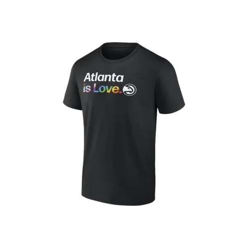 NBA Fanatics Atlanta Hawks Городской Pride T-Shirt Мужской Черный