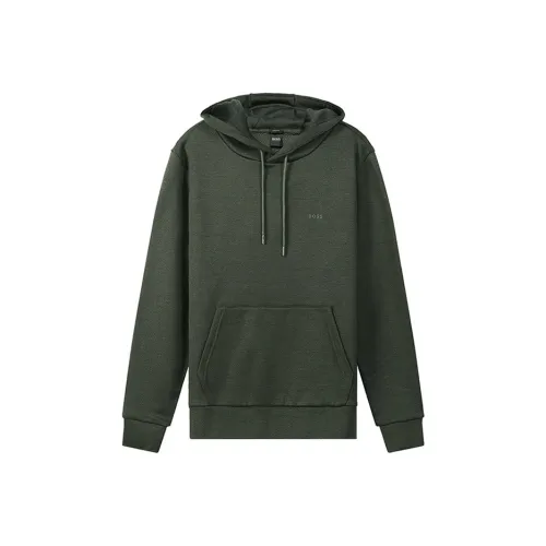 Hugo Boss Свитшот Мужской Зеленый