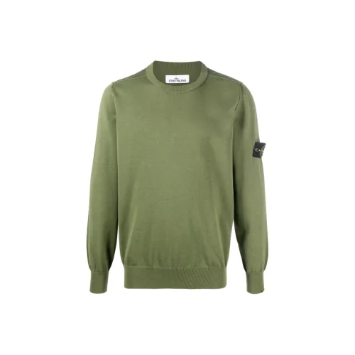 Stone Island Army Green Мужские Свитшоты
