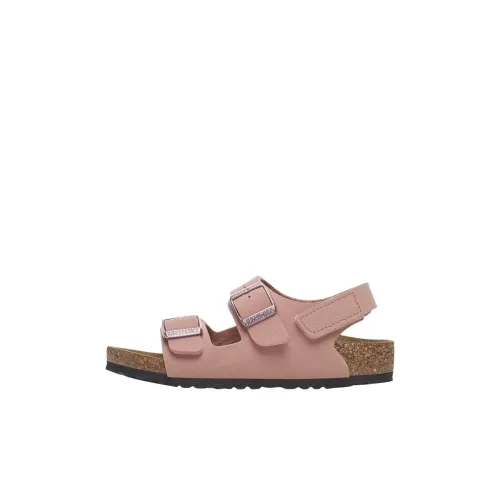 Birkenstock Milano AS Slip-resistant Abrasion-resistant Low Top Sandals Pink Baby