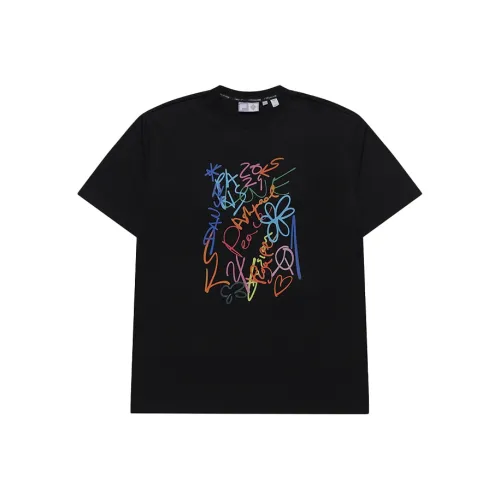 FILA FUSION Темный CURRENT Черный Унисекс Футболка