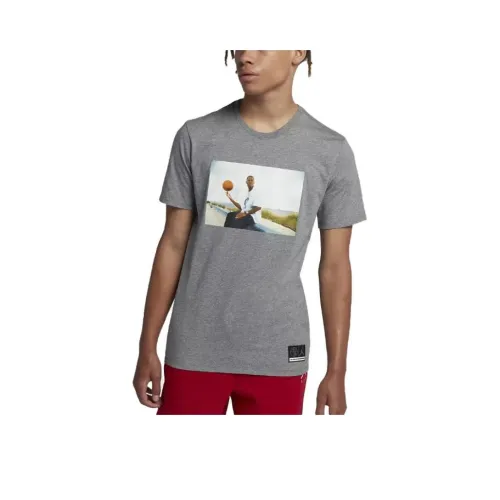 Джордан Серый Мужской T-Рубашки