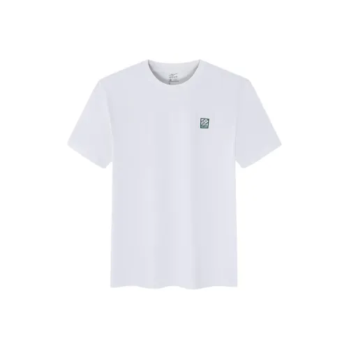 Erke Tennis Series T Рубашка Мужская True White