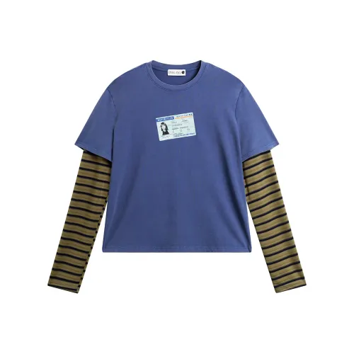 MIIRACER T-Shirt Унисекс Джинсовый Синий