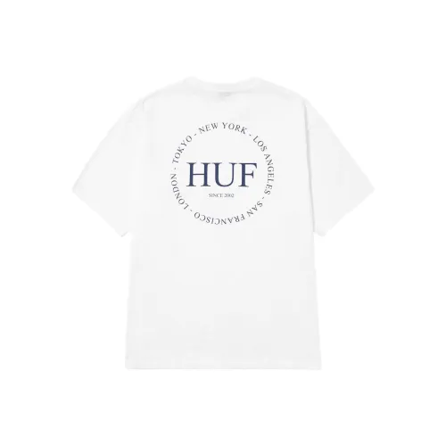 HUF Белая Унисекс Футболка