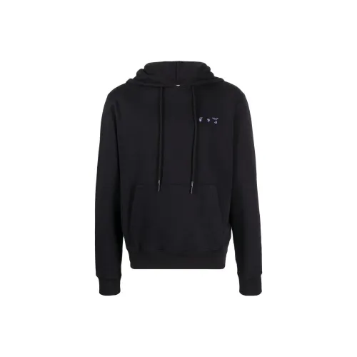 Off Белый SS22 Черный Мужские Толстовки