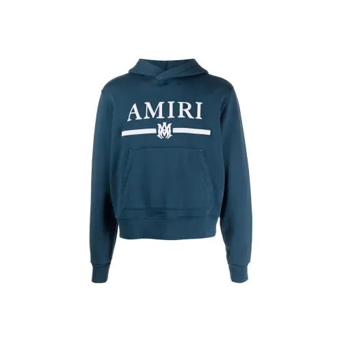 AMIRI Свитшот Мужской Синий Зеленый