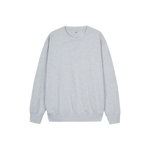 UNIQLO Серый Унисекс Свитшоты