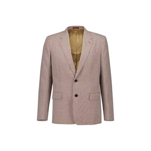 GUCCI Бизнес-костюм пальто мужской коричневый