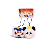 Синий Лев + Панда Щенок [Магнитный]