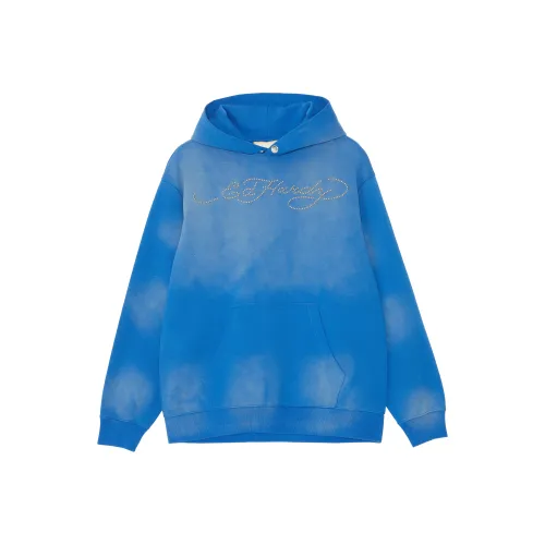 Ed Hardy Синий Мужской Свитшот