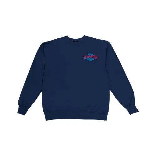 Thrasher Синий Унисекс Свитшоты