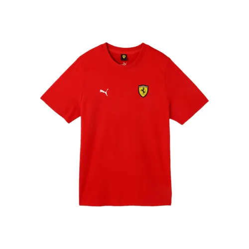 PUMA Ferrari Racing Collection T-Shirt Мужская Гоночная Красная