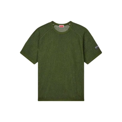 KENZO Зеленые Мужские T-рубашки