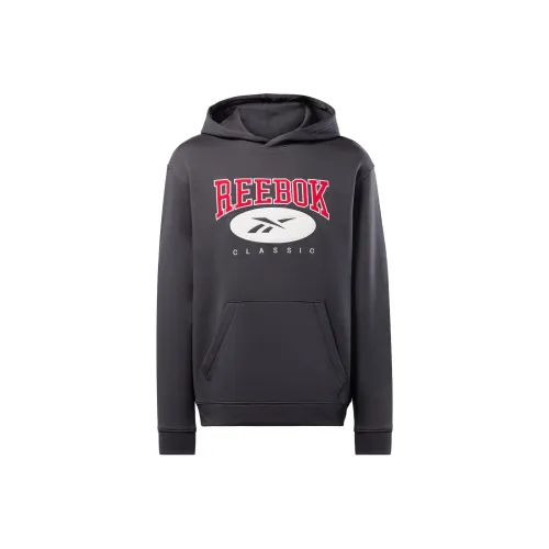 Reebok Классический Archive Essentials Hoodie Толстовка Унисекс Cold Gray