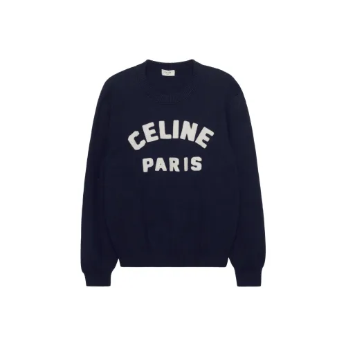 CELINE SS22 Толстовка Мужской Темно-синий