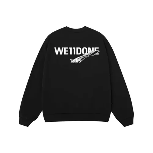 WE11DONE Толстовка Унисекс Черный