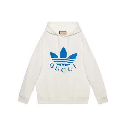 GUCCI X ADIDAS Collaboration Белый Унисекс Свитшоты