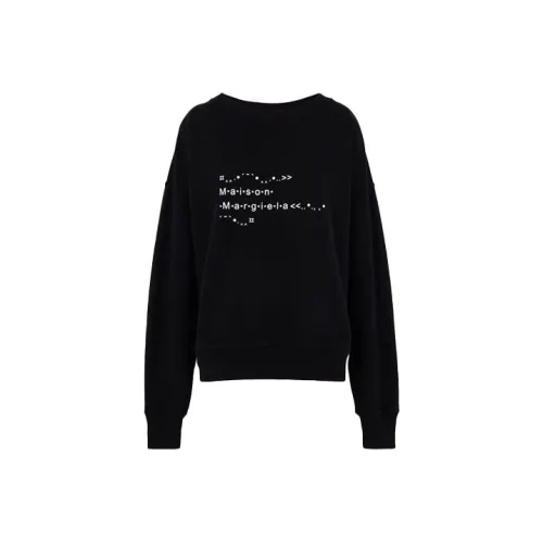 Maison Margiela Черный Унисекс Свитшоты